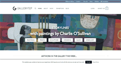 Desktop Screenshot of gallerytop.co.uk