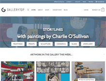 Tablet Screenshot of gallerytop.co.uk